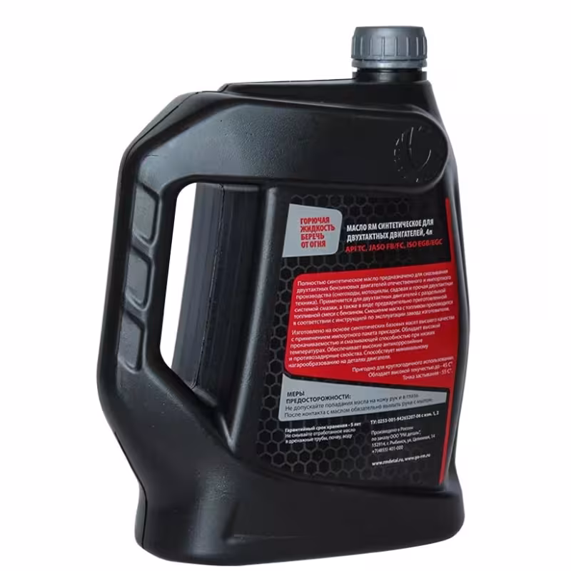 Масло моторное синтетическое для 2Т двигателей Русская Механика 1008595, 4л
