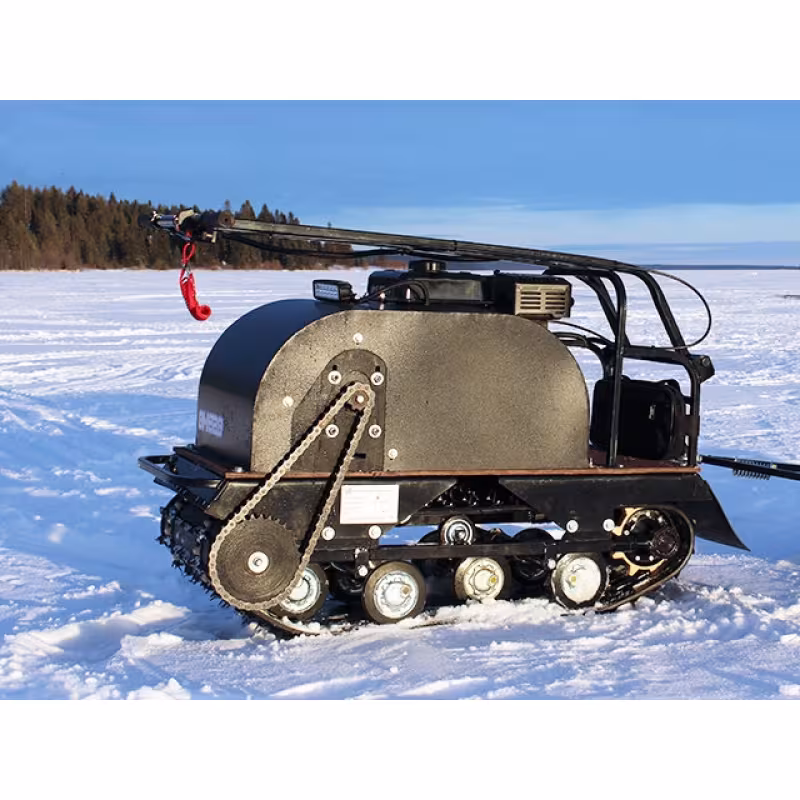 Мотобуксировщик Онего 380 Мини Front 8 л.с., катки, ручной запуск