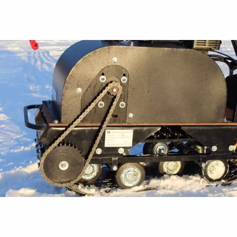 Мотобуксировщик Онего 380 Мини Front 8 л.с., катки, ручной запуск