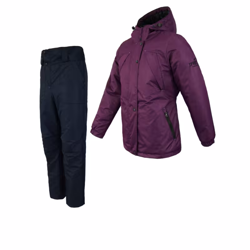 Костюм женский Элементаль Ifrit Freya, ткань Taslan Membrane, фиолетовый/черный, размер 48-50, 158-164 см