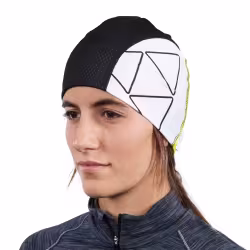 Шапка Fischer Arctic, белый/черный/желтый, размер единый