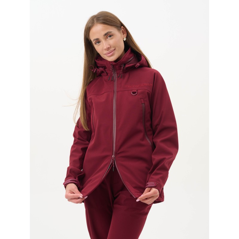 Костюм женский Triton PRO -5, ткань SoftShell, винный, размер 44-46, 158-164 см