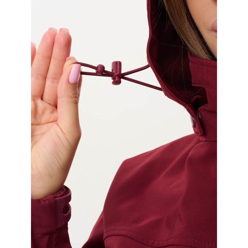 Костюм женский Triton PRO -5, ткань SoftShell, винный, размер 48-50, 158-164 см