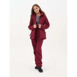Костюм женский Triton PRO -5, ткань SoftShell, винный, размер 48-50, 158-164 см