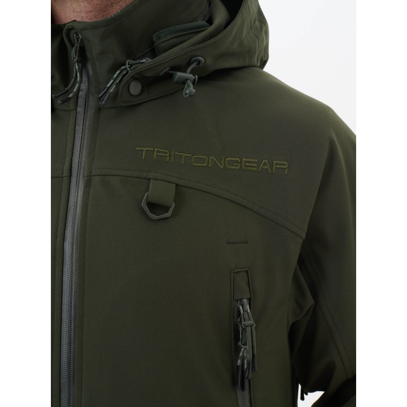 Костюм мужской Triton PRO -5, ткань SoftShell, хаки, 44-46, 170-176 см