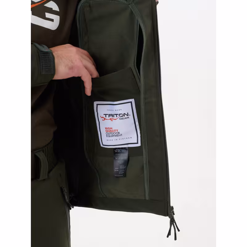 Костюм мужской Triton PRO -5, ткань SoftShell, хаки, 60-62, 170-176 см