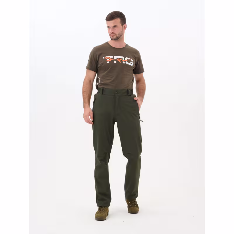 Костюм мужской Triton PRO -5, ткань SoftShell, хаки, 60-62, 182-188 см