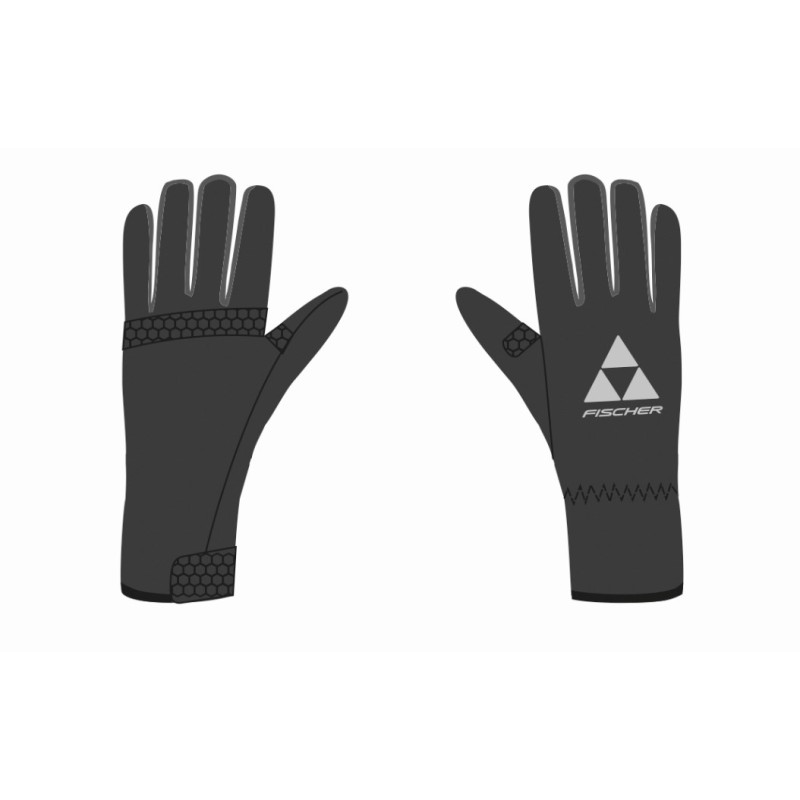 Перчатки Fischer Nordic, XS, черный