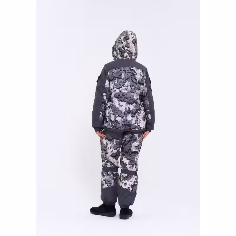 Костюм женский OneRus Горный, ткань Алова, белый камуфляж, размер 40-42, 158-164 см
