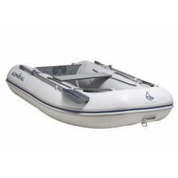 Лодка надувная ПВХ Адмирал 230 НД, белый