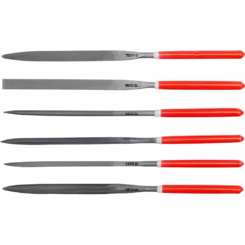 Набор надфилей Yato YT-6162, 180х85мм, 6 шт