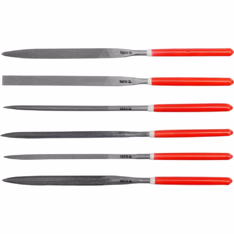 Набор надфилей Yato YT-6162, 180х85мм, 6 шт