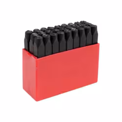 Набор буквенных клейм Yato YT-6862, латинские буквы, 6мм