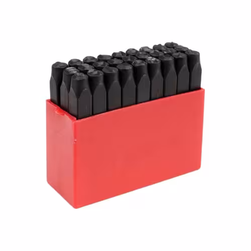 Набор буквенных клейм Yato YT-6862, латинские буквы, 6мм