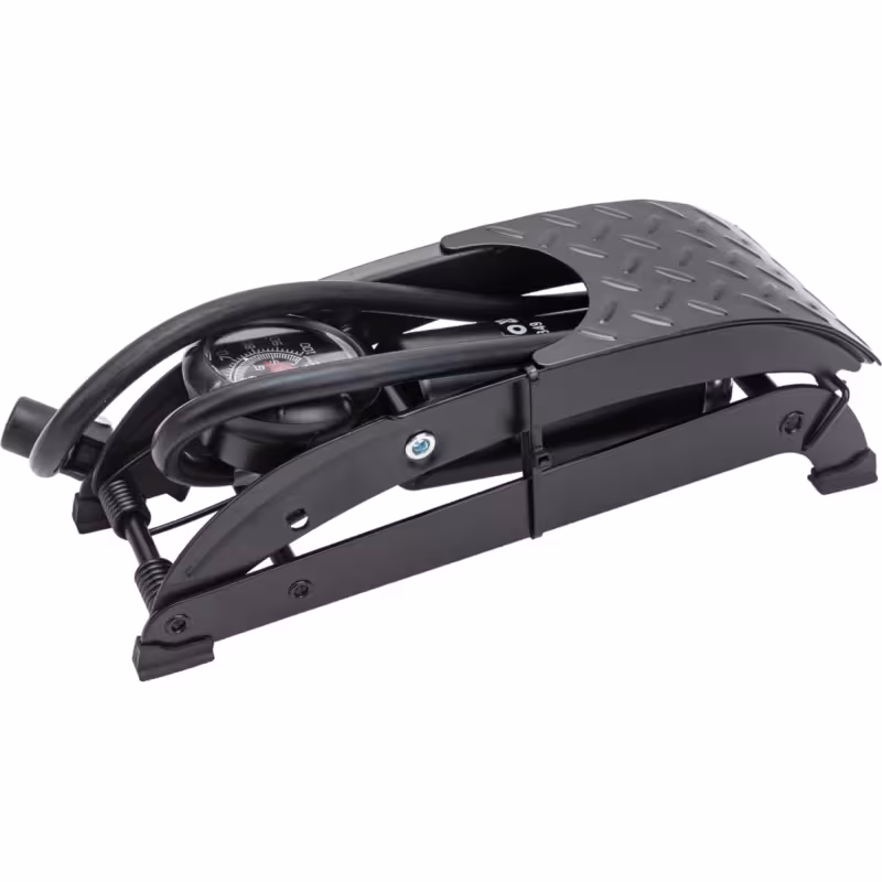 Насос автомобильный ножной с манометром Yato YT-7349