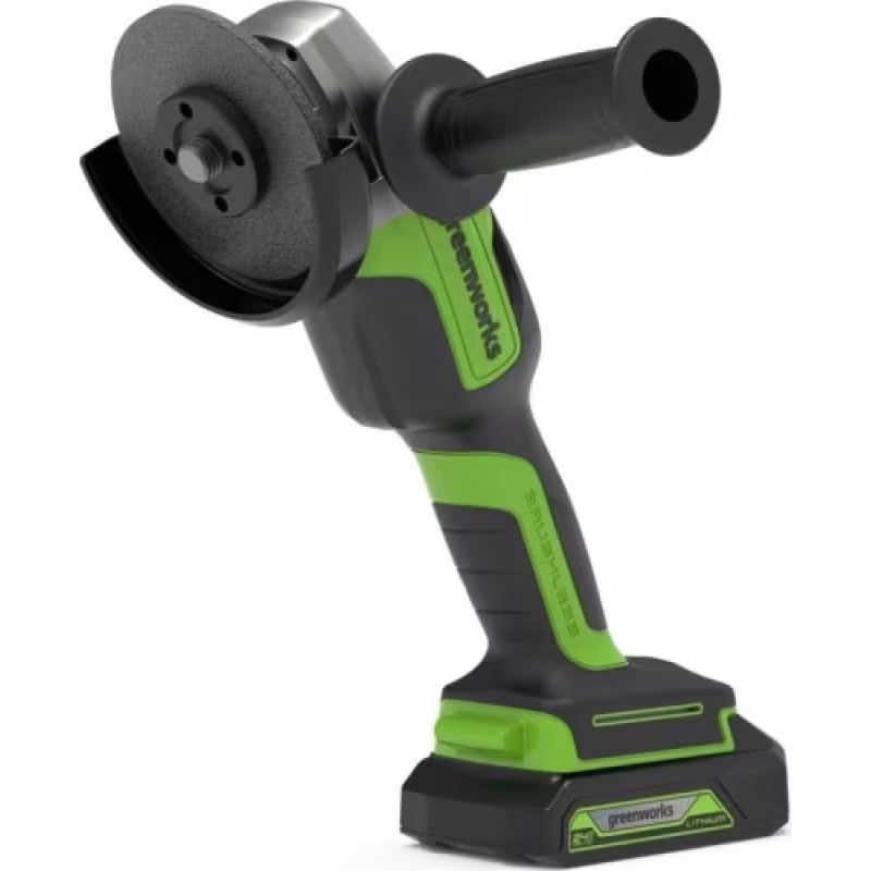 Шлифмашина угловая аккумуляторная Greenworks GD24AGK2