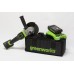 Шлифмашина угловая аккумуляторная Greenworks GD24AGK2