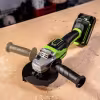 Шлифмашина угловая аккумуляторная Greenworks GD24AGK2
