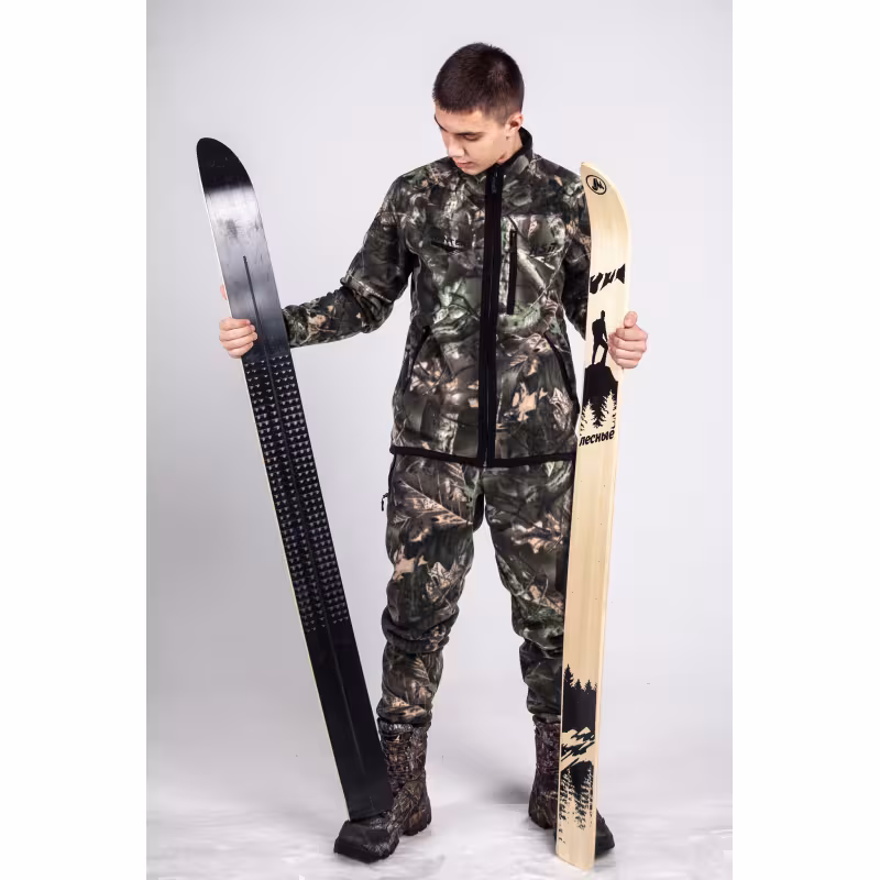 Лыжи промысловые Маяк Лесные, дерево/пластик, 175 см