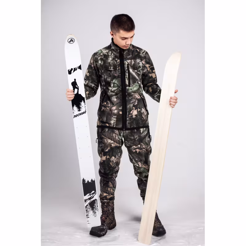 Лыжи промысловые Маяк Лесные, дерево/пластик, 175 см