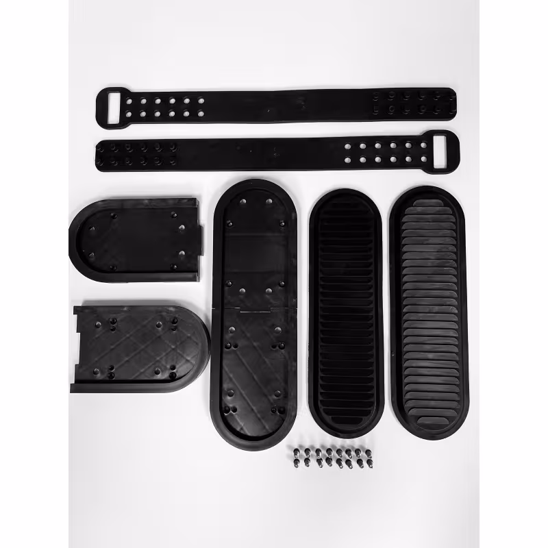 Полимерное крепление с пластиковой площадкой и амортизатором Маяк