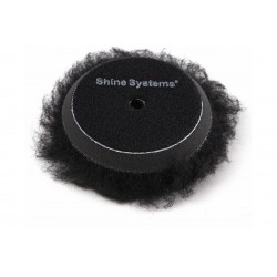 Круг полировальный Shine Systems Black Wool Pad SS540, 75 мм