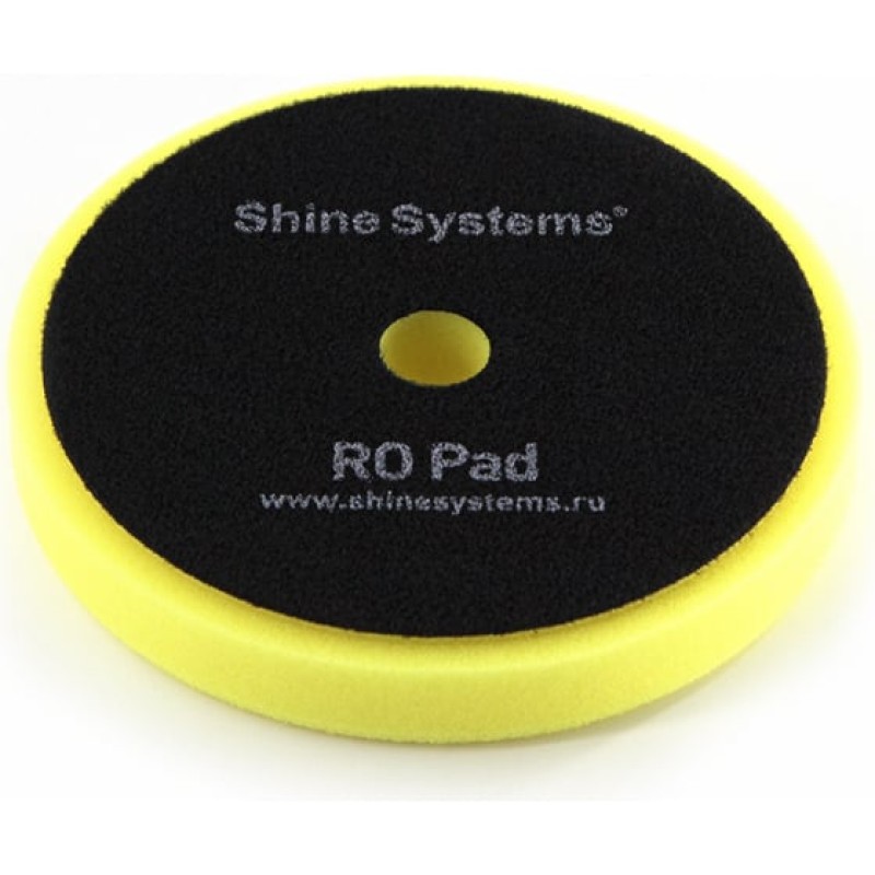 Круг полировальный Shine Systems RO Foam Pad Yellow SS545, 155 мм