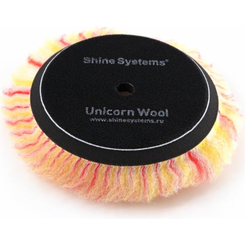 Круг полировальный Shine Systems Unicorn Wool Pad SS532, 130 мм