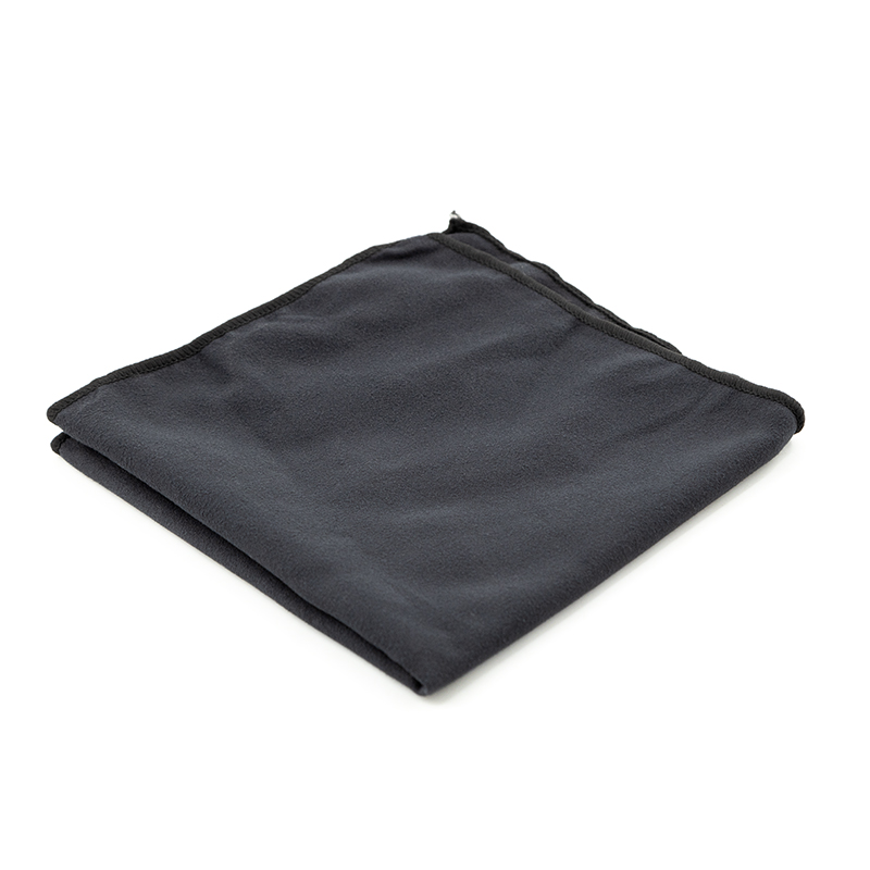 Салфетка безворсовая из микрофибры для стекол Shine Systems Glass Towel Black, 40х40 см