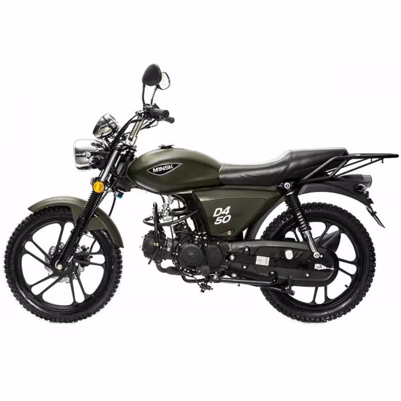 Мопед Minsk D4 50, зеленый