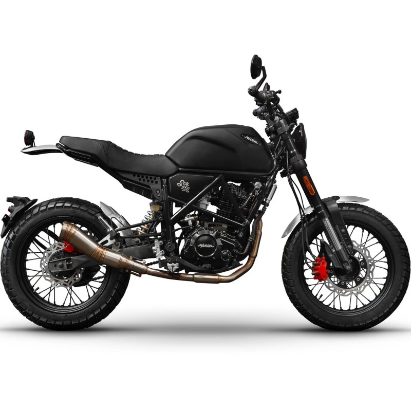 Мотоцикл дорожный Minsk SCR 250, черный