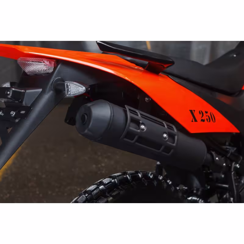 Мотоцикл эндуро Minsk Х250, оранжевый