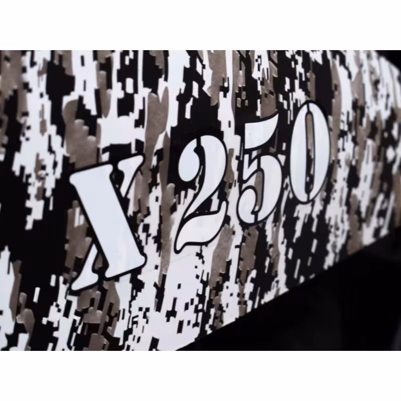 Мотоцикл эндуро Minsk Х250, белый камуфляж