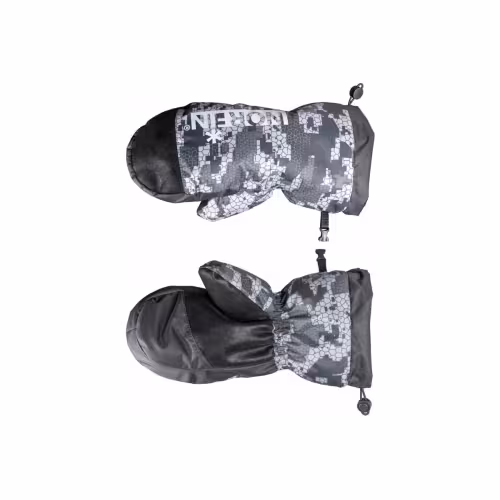 Рукавицы Norfin Explorer, ткань Nortex Breathable, серый камуфляж, размер L