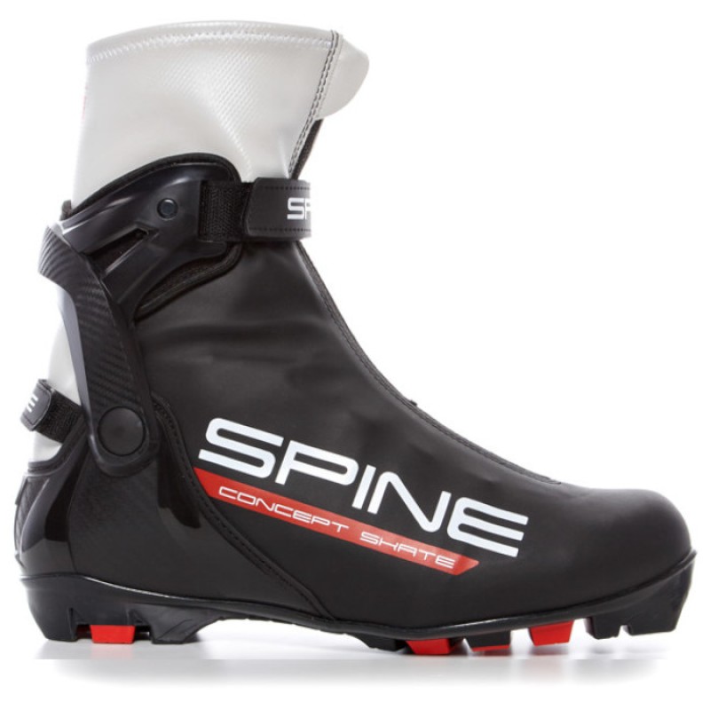 Ботинки лыжные Spine Concept Skate 296-22 NNN, белый/черный, размер 38