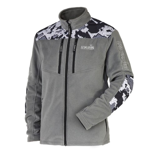 Толстовка мужская Norfin Glacier Camo, флис, размер M