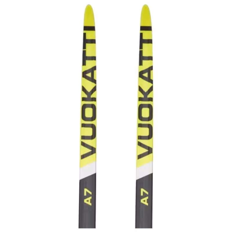 Лыжный комплект Vuokatti Step Black/Yellow NNN, черный/желтый (195)