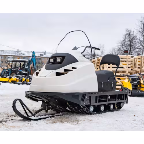 Комплект запчастей для сборки снегохода Бурлак СД, 24 л.с., подогрев ручек, белый