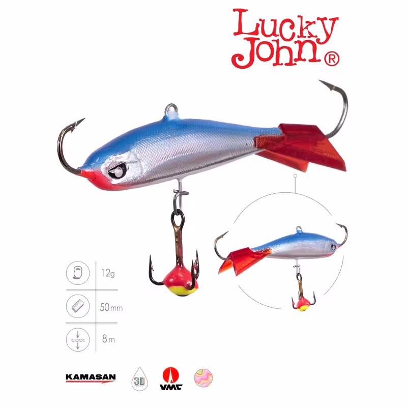 Балансир Lucky John Nordic 51401-15HRT, 40 мм