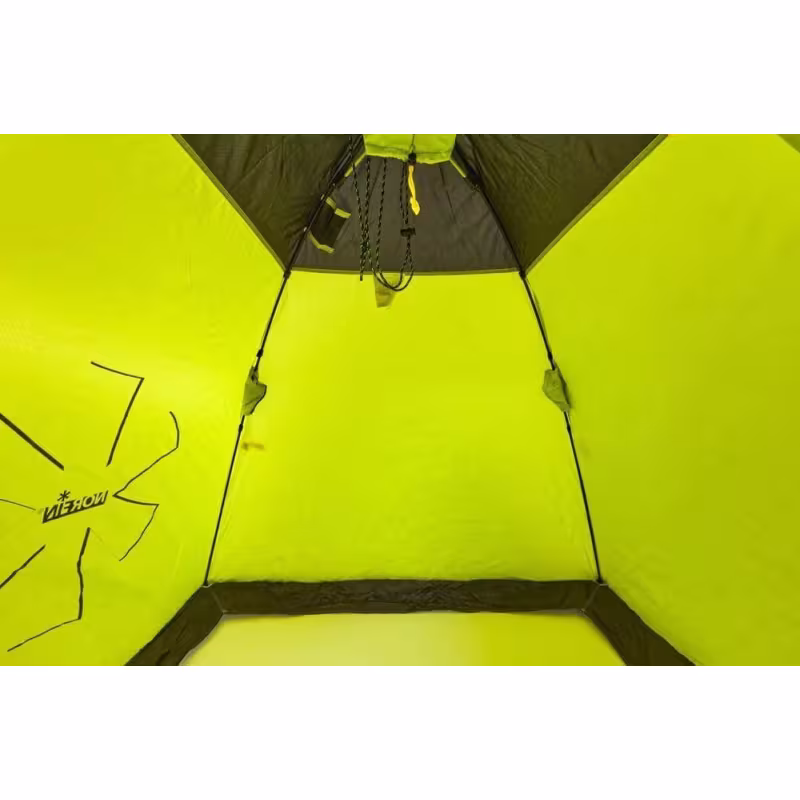 Палатка для зимней рыбалки Norfin Easy Ice M, 1-2 мест., 180x180x150 см, зеленый