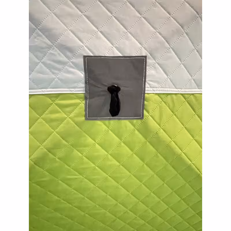 Палатка для зимней рыбалки Norfin Hot Cube-4 Thermo, 4-мест., 240x240x220 см, зеленый/белый