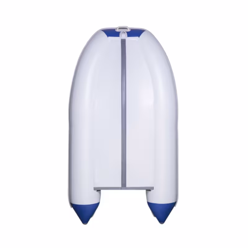 Лодка надувная ПВХ Адмирал 250, пайол фанерный, белый