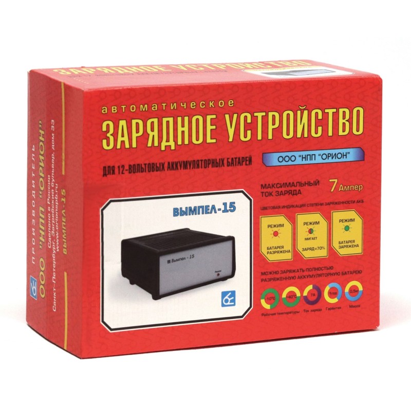 Зарядное устройство Орион Вымпел-15
