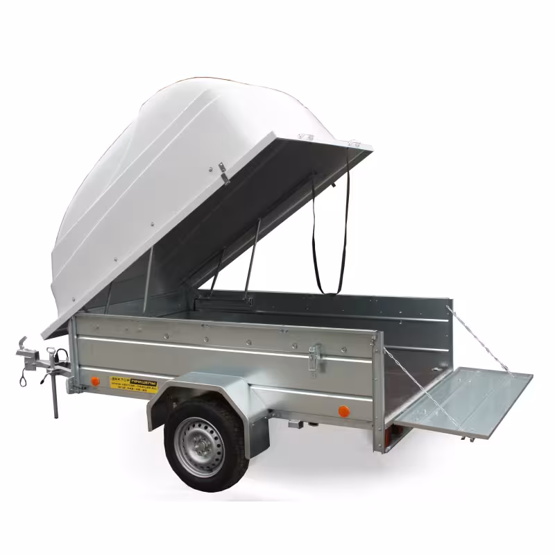 Крышка пластиковая Вектор для прицепа ЛАВ-81011D, 2200х1300 мм 