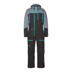 Комбинезон женский Scott DS-I Dryo black/breezeblue, черный/голубой, размер M