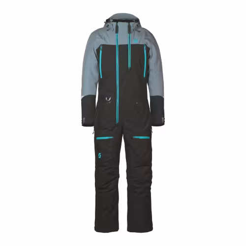 Комбинезон женский Scott DS-I Dryo black/breezeblue, черный/голубой, размер M