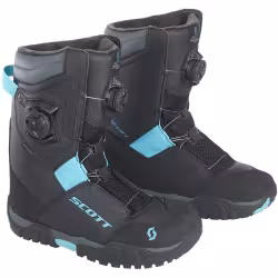 Ботинки снегоходные Scott Kulshan back/brightblue, черный/голубой, размер 40