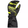 Мотоперчатки зимние Scott Cubrick Black/Lime Green, черный/желтый, размер M