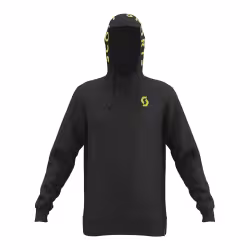 Худи Scott 10 Icon, хлопок, черный, размер M