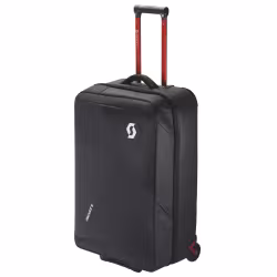 Чемодан на колесах Scott Travel Softcase 110 dark grey/red clay, 110 л, темно-серый